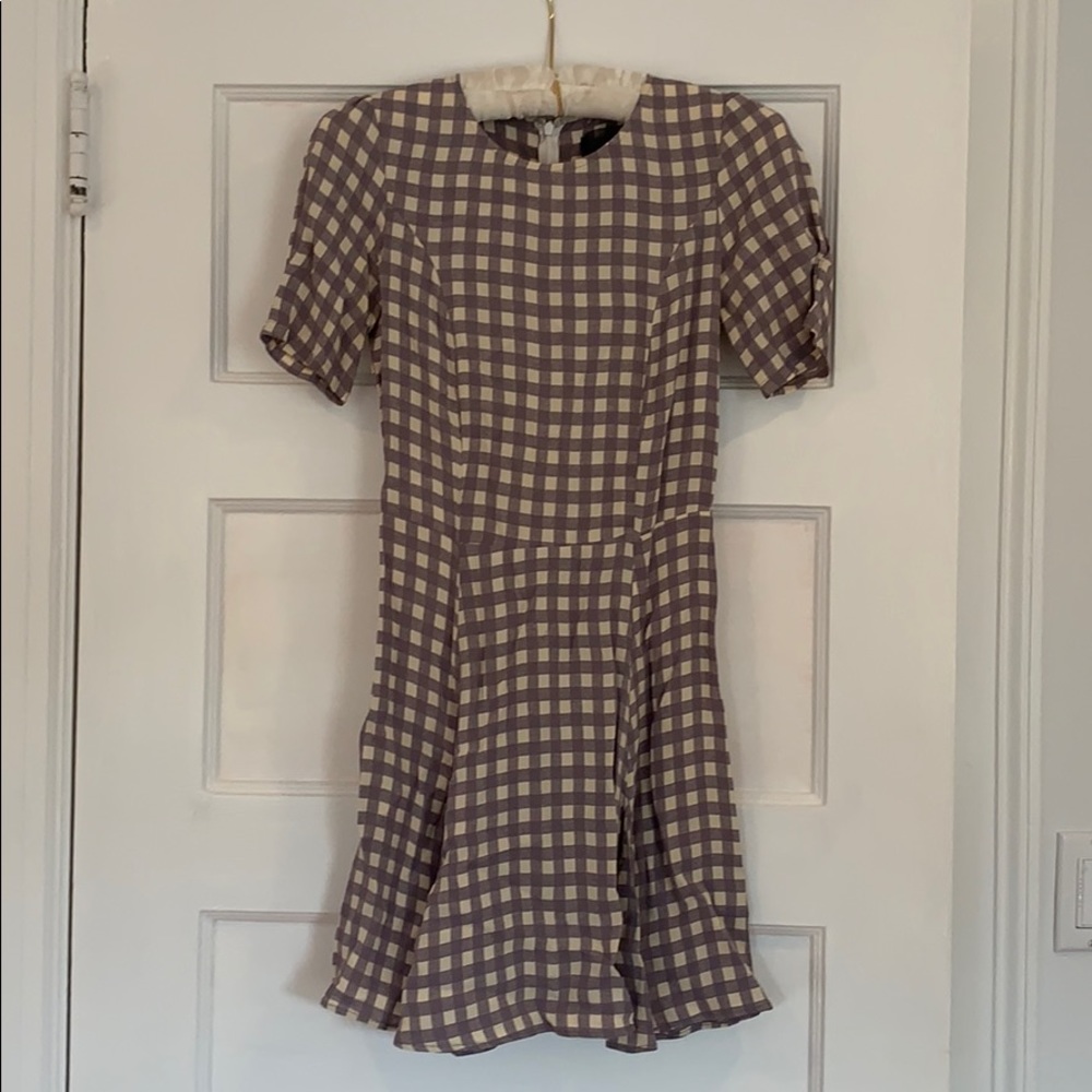 Gingham Reformation Mini Picnic Dress